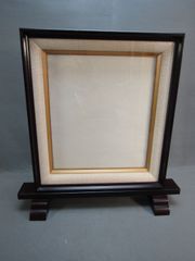 色紙立て　硯屏　色紙額　木製