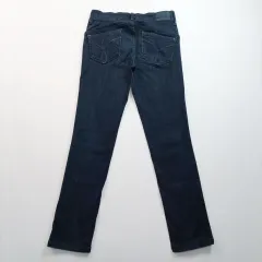 Calvin Klein(カルバ・ンクライン) スキニージーンズ サイズ 26 デニム インディゴブルーデニム スパン糸 レディース A2285