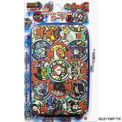 [중고] 요괴 워치 new NINTENDO 3DSLL 전용 파우치 메달 무늬 블루 Ver.