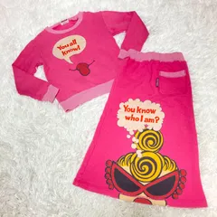 ヒステリックミニ　キッズ　セットアップ　110　トレーナー　スカート