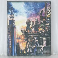 이치 반 쿠지 킹덤 하츠 Second Memory E상 미니 캔버스 보드 비주얼 일러스트 (2) - Kingdom Hearts Second Memory Mini Canvas Board Visual Illustration (2)