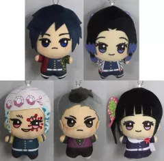 【中古】ぬいぐるみマスコット・ぬいぐるみバッジ 全5種セット ちびぐるみvol.3 「鬼滅の刃」