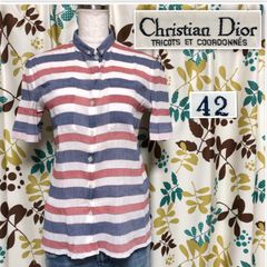 Christian Dior ディオール シャツ プリーツ ヴィンテージ 80s - メルカリ