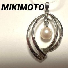 新品同様】ミキモト シルバー ニナリッチ ネックレス ハンカチ - メルカリ