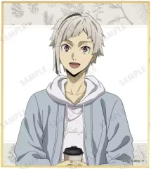 【中古】紙製品 中島敦A 「文豪ストレイドッグス 描き下ろしイラスト 冬の休日ver. トレーディングミニ色紙」