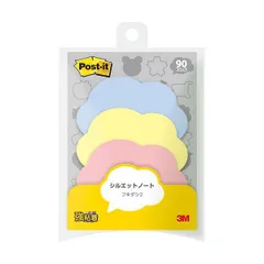 【10個セット】 3M Post-it ポストイット シルエットノート 強粘着 フキダシ2 3M-SSS-FKR2X10