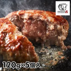【冷凍】格之進 薫格ハンバーグ 5個セット 1セット：120g×5個入