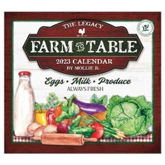 2023年　レガシー　USAカレンダー　Farm to Table