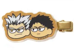 【中古】アクセサリー(非金属) 木兎・赤葦 ジロリ 前髪クリップ 「ハイキュー!!」