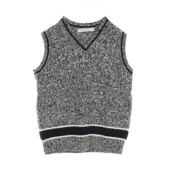 極美品✨ クリスチャンディオール ニット ベスト ジレ 襟 ロゴ