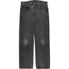 古着 リーバイス Levi's 505 ブラックデニム テーパードデニムパンツ メンズw32相当/eaa567434