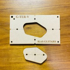 旧製品 テレキャスター リアPU ルーターテンプレート