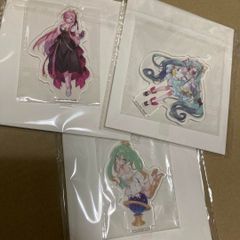ラウンドワン限定 超かぐや姫！アクリルスタンド&クリアファイル