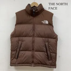 美品 THE NORTH FACE センターロゴ ヌプシ ダウンベスト ブラウン 2025年最新】ヌプシ ベスト ブラウンの人気アイテム - メルカリ