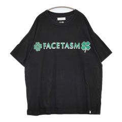 FACETASM オーバーサイズ Tee ドット FACE プリント - メルカリ