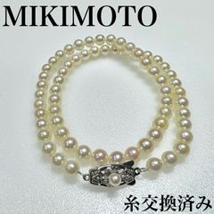 新品同様 MIKIMOTO ミキモト アコヤ真珠 パール ネックレス SV925 楽天市場】MIKIMOTO ミキモト パール ネックレス あこや真珠5