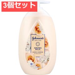 존슨 바디 케어 엑스트라 케어 아로마 밀크 로즈와 재스민의 향기 500mL 3 개 세트 정리 판매