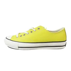 未使用 CONVERSE ADDICT コンバース アディクト チャックテイラー レザー OX ローカットスニーカー 靴 シューズ イエロー ホワイト 30cm メンズ 古着 中古 USED