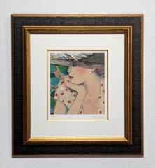 【真作】【額付】井堂雅夫「雪月花　嵐山」【木版画】【直筆サイン・画中印】 真作】【美品】井堂雅夫「龍安寺しだれ桜」【木版画】【直筆