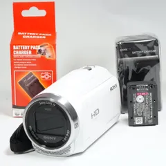 2024年最新】ソニー SONY HDR-CX680 ビデオカメラ ホワイト [フル