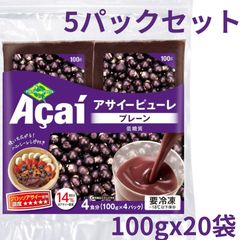 冷凍発送 フルッタフルッタ アサイー パルプ (ピューレ) 冷凍