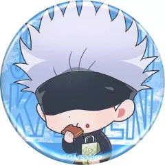 【中古】バッジ・ピンズ 五条悟 「セガコラボカフェ 呪術廻戦 デフォルメ缶バッジ」