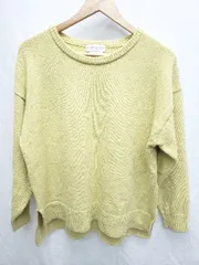 ◇ ⊇ CIAOPANIC TYPY チャオパニックティピー クルーネック 長袖 ニット　セーター サイズONE イエロー レディース P  【1409250017643】