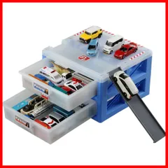 【特売】タカラトミー『 トミカ パーキングケース24 』 ミニカー 車 おもちゃ 収納 3歳以上 玩具安全基準合格 STマーク認証 TOMICA TAKARA TOMY ホワイト
