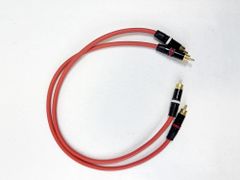 【HY】【美品】Mogami 2534 RCAケーブル 50cm R/Lセット(2本) REANプラグ使用 高音質4芯スタークワッド構造 ノイズ対策済 ステレオオーディオ用[ゆうパケット発送、送料無料]HY002