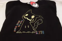 r-604新品ミミッキュ トレーナー 裏起毛 クロップドスウェットプルオーバー