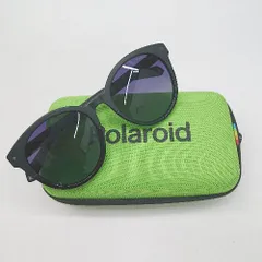 ◇ Θ Polaroid ポラロイド シンプル カジュアル サングラス サイズ表記なし ブラック系 メンズ レディース E  【1507160026899】