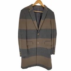 カラー kolor 14AW ボーダーカシミアコート メンズ JPN：2 のサムネイル