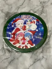 Re：ゼロから始める異世界生活　特大缶バッジ　エミリア　レム　ラム　あにしゅが　クリスマスケーキ購入特典　リゼロ