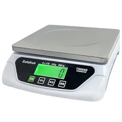 【在庫処分】Sutekus １g単位 最大30Kgまで計量可能 デジタル台はかり スケール 電子秤 風袋機能搭載 オートオフ機能 単三電池付 (ステンレス計量皿)