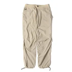GOOD ENOUGH グッドイナフ パンツ サイズ:M 00s ドローコード付き ナイロン ベンチレーション イージー パンツ ベージュ ボトムス ズボン ナイロン100% ストリート ブランド 裏原 アーカイブのサムネイル