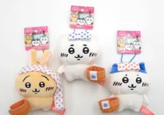 温ご当地ちいかわ　ぬいぐるみチェーン　ちいかわ　ハチワレ　うさぎ