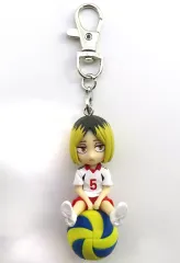 【中古】キーホルダー 孤爪研磨 プチっとのりマスvol.2-セカンドユニフォームver.- 「ハイキュー!!」