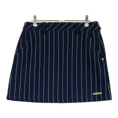 サイズ：M ADIDAS GOLF アディダスゴルフ  スカート ストライプ ネイビー系 [240001268520] ゴルフウェア レディース ストスト