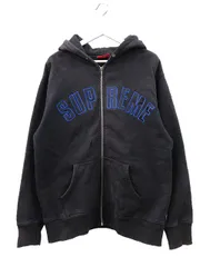 Supreme arcロゴ フルジップ パーカー L ネイビー/バーガンディ Supreme arcロゴ フルジップ パーカー L ネイビー/バーガンディ