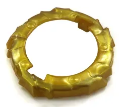 【中古】おもちゃ メテオフレーム 覚醒ゴールドVer. 「ベイブレードバースト」 ベイブレードバースト超覚醒ガイド 2019年1月号別冊コロコロコミック増刊付録