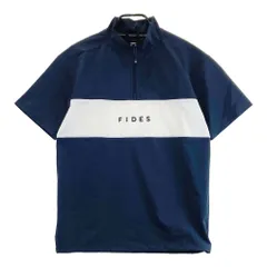 【新品未使用タグ付き】FIDES GOLF ネイビー ポロシャツ M 新品未使用タグ付き】FIDES GOLF ネイビー ポロシャツ M 楽天