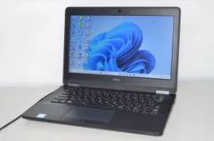 2024年最新】Dell Latitude E7270 Intel Core i5-6300U X2 2.4GHz 4GB