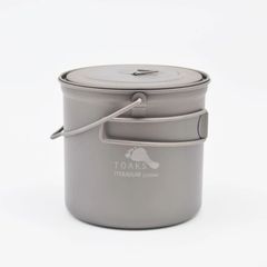 TOAKS　正規代理店　アウトドア　軽量化　チタンポット（ポットにハンドル付き) 1100ml 　POT-1100-BH