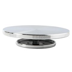 新品 aeso ろくろ、360°回転スイベルスタンドターンテーブル金属粘土ターンテーブルセラミック陶器彫刻ツール小物工芸品 粘土 ろくろ セラミック ターンテーブル 手回し 家庭用 陶芸教室用 彫刻教室- 15cm