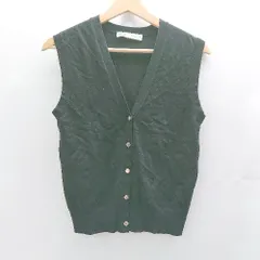 ◇ ⊂ ZARA ザラ Vネック ノースリーブ ベスト ニット サイズ S ブラック レディース E  【1502030047806】