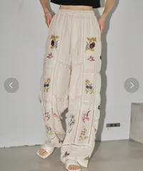 2025年最新】embroidery patchwork trousersの人気アイテム