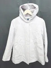 ◇ SHIPS シップス ジップアップ フーディ 長袖 ジャケット コート サイズ36 ラベンダー レディース P  【1406240043071】