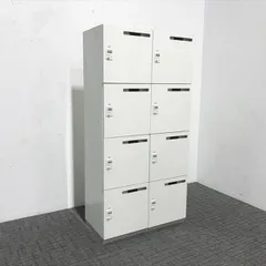 中古品】・ビジネスチャンス到来・大型オフィスロッカー 16鍵付き