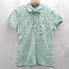 ◇ Φ◎●未使用●⊂ POLO RALPH LAUREN 半袖 ポロシャツ シャツ サイズ S グリーン系 レディース E  【1502030041378】
