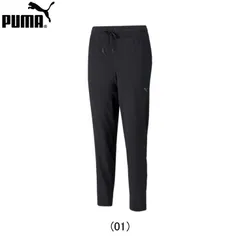プーマ PUMA Yoga Studio Tapered WovenPants ヨガ スタジオ テーパード ウーブンパンツ ロング ウィメンズ/レディース/女性 M (01)プーマブラック